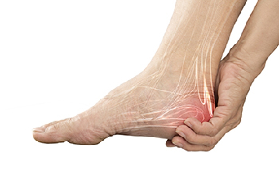 Achilles tendon clearance pain in child